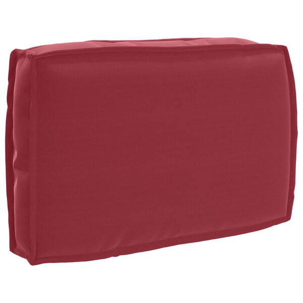 vidaXL Pallet Cushion for Backrest Wine Red 23.6" x 15.7" x 4.7