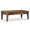 vidaXL Coffee Table Solid Wood Vintage 46.5"x23.6"x15.7"