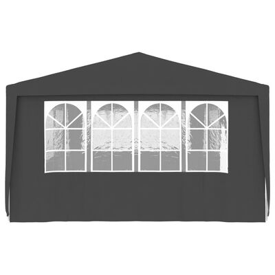 vidaXL Professional Party Tent with Side Walls 13.1'x29.5' Anthracite 0.3 oz/ft²