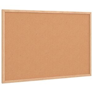 vidaXL Cork Board with Solid Pine Wood Frame 23.6x15.7"