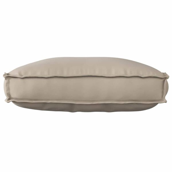 vidaXL Cushion Taupe 27.56 x 15.75 x 4.72 in Oxford Fabric