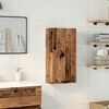 vidaXL Bathroom Cabinet Old Wood Engineered Wood Compact