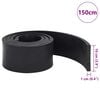vidaXL Rubber Edge For Snow Plow Black