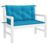 vidaXL Garden Bench Cushion Set of 2 Light blue