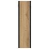 vidaXL Bathroom Mirror Cabinet Artisan Oak Engineered Wood Medium