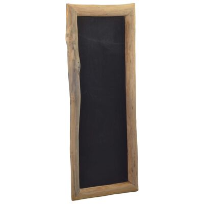 vidaXL Blackboards 3 pcs 11.8"x27.6" Teak Wood