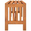 vidaXL Garden Bench Natural Eucalyptus Solid eucalyptus wood Medium