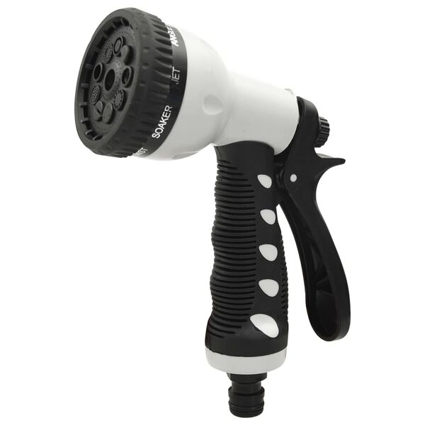 vidaXL Garden Spray Gun Grey and black ABS, TPR Compact