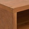 vidaXL TV Cabinet Teak Solid Teak Wood 43.3 in x 11.8 in x 15.7 in