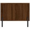 vidaXL Coffee Table Brown Oak Engineered Wood, Iron Medium Coffee Table