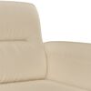vidaXL Sofa Set Cream