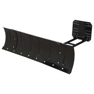 vidaXL Snow Plow Black Powder-coated Steel 59.1 x 15.0 in