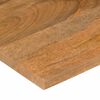vidaXL Desk Top Natural Wood Solid Rough Mango Wood Medium Durable