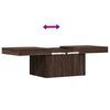 vidaXL Coffee Table Brown Oak Engineered Wood 39.4 in x 21.7 in x 15.7 in