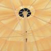 vidaXL Beach Parasol Natural Polypropylene