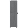 vidaXL Wardrobe Dark Gray Solid Pine Wood Medium Wardrobe Rectangular