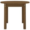 vidaXL Coffee Table Honey Brown Solid Pine Wood Medium Simple