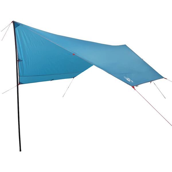 vidaXL Camping Tarp Blue 169.3x149.6x82.7" Waterproof