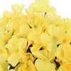 vidaXL Christmas Flower Garland Yellow PE 33.5 in long Decorative Inlays