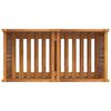 vidaXL Garden Planter Natural Wood Solid Acacia wood Medium