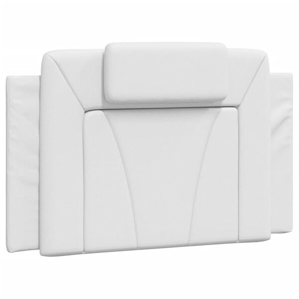 vidaXL Headboard Cushion White