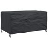 vidaXL Outdoor Furniture Cover Black 160 x 100 x 70 cm 600D
