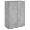 vidaXL Sideboard Concrete Grey Engineered Wood Standard Sideboard