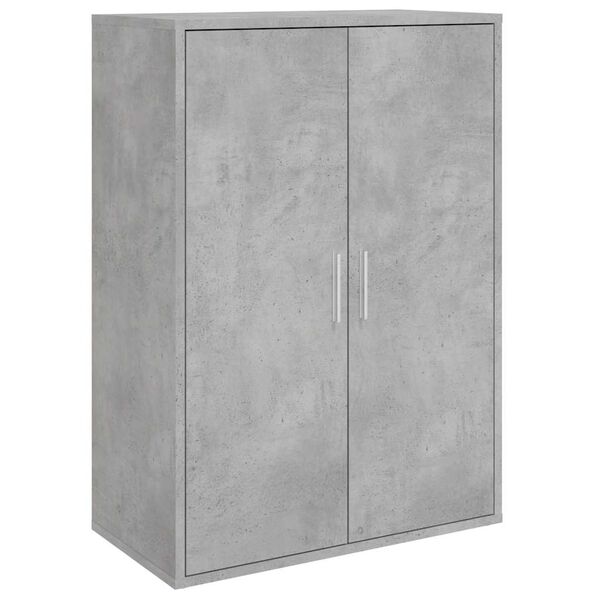 vidaXL Sideboard Concrete Grey Engineered Wood Standard Sideboard