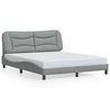 vidaXL Bed Frame Light grey