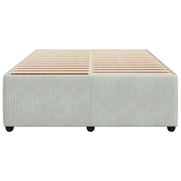 vidaXL Bed Frame Light Gray