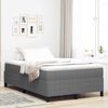 vidaXL Box Spring Bed Light Grey 47.24 x 78.74 in Velvet