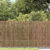 vidaXL Reed Fence Folding Brown 118.1" x 55.1" Reed