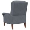 vidaXL armchair Dark gray 76 x 94 x 102 cm Velvet