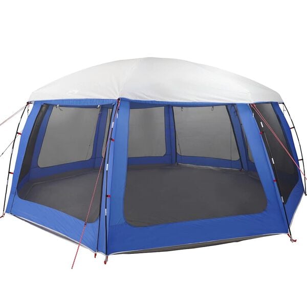 vidaXL Pool Tent with Removable Fly & Mesh Walls Azure Blue 271.7x271.7"