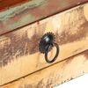 vidaXL TV Cabinet Mix color finishing Reclaimed wood 46.1 x 11.8 x 16.1 in