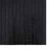 vidaXL Rug Black Bamboo, Polypropylene Extra Long Non-slip Rug
