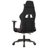vidaXL Gaming Chair Black and Orange Faux leather, metal, plywood, foam