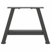 vidaXL Coffee Table Leg Anthracite Powder-coated steel 11.8 x