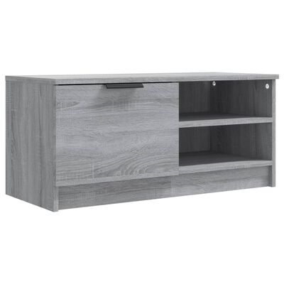 vidaXL TV Stands 2 pcs Gray Sonoma 31.5"x13.8"x14.4" Engineered Wood