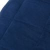 vidaXL Weighted Blanket Blue