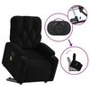 vidaXL Stand Up Massage Recliner Chair Black