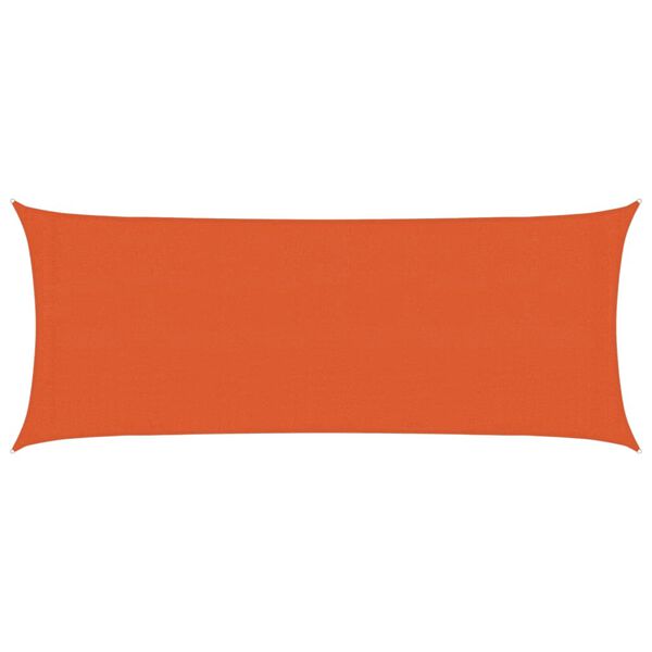 vidaXL Sunshade Sail 1.75 oz/ft&sup2; Orange 6.6x16.4' HDPE