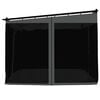 vidaXL Gazebo with Mesh Walls Anthracite 9.8'x9.8' Steel