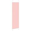 vidaXL Pleated Blind Pink 100% Polyester 21.7x78.7 in