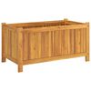 vidaXL Garden Planter Natural Wood Solid Acacia Wood
