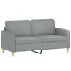 vidaXL Sofa Set Light gray
