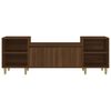 vidaXL TV Cabinet Brown Oak Engineered wood Large Storage TV Cabinet