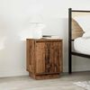 vidaXL Bedside Cabinet Old wood Engineered wood 15.0 x 13.4 x 19.7 in