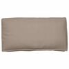 vidaXL Cushion Set 3 pcs Taupe Oxford Fabric