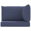 vidaXL Pallet Cushion Navy Blue Oxford fabric (100% polyester)